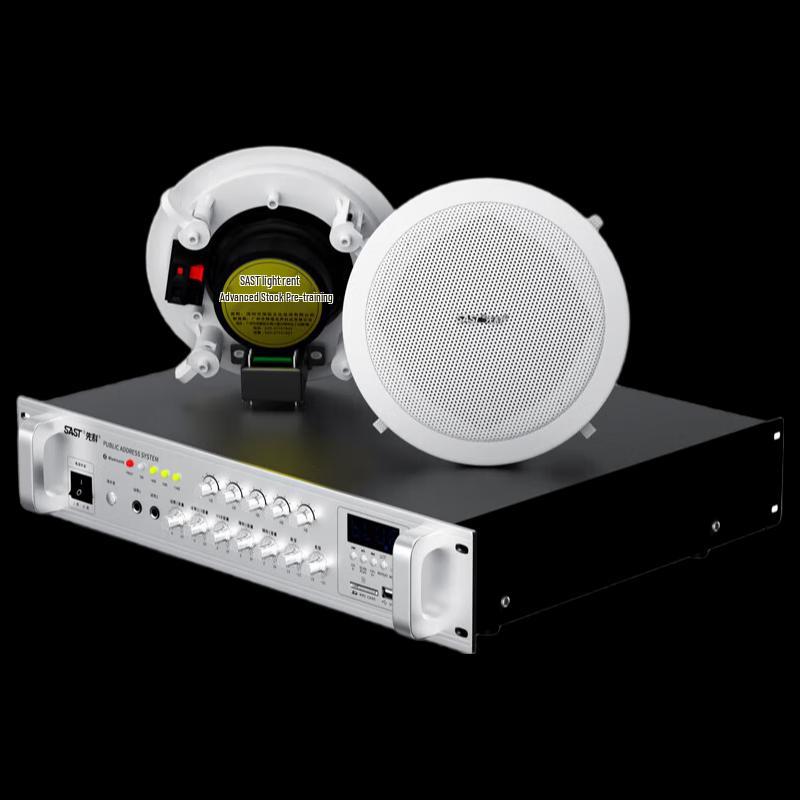 SAST 300W Bluetooth Ceiling Speaker System with 20x 8-inch Speakers CN plug (adapter included)