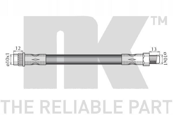 Nk 853920 Flexible Brake Hose
