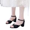 New Fashion Shoes - Chunky Heel Sandals, Versatile and Slip-resistant Shoes, High Heels