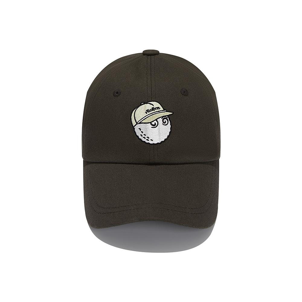 MALBON GOLF New Malbon Basic Bucket Ball Cap Brown