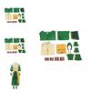 Costume Cosplay Toph Beifong Per Eventi Anime, Gaming e Cosplay