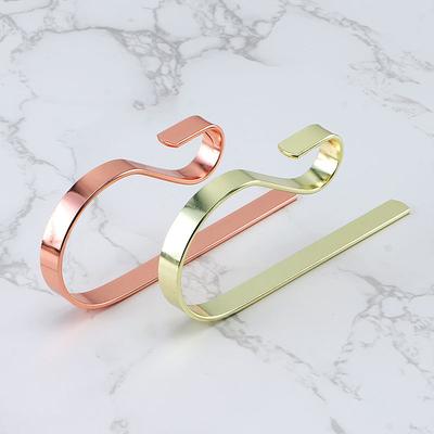 Simple Light Luxury Style Multi -purpose Metal Hook Christmas Sock Hook Christmas Furnace Hook
