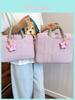 Minimalist Style Casual Tote Bag With Polyester Material For Office And Daily Use