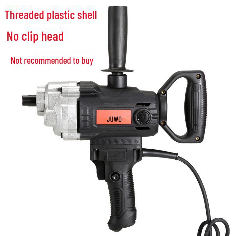 Krachtige Handheld Elektrische Mixer voor Verf, Cement en Plamuur