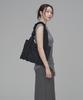 Kimimi Big Frill Dot Medium Shoulder Bag Deep Navy