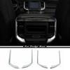For -2024 Dodge RAM 1500 Chrome Front & Rear Central Air Vent Outlet Trim 4P