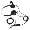 H360DRJ9MV RJ9 Office Headset Binaural Telephone Headset with Adjustable Speaker Volume and Microphone Mute