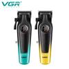 Original VGR V-196 Gradient Metal Body Hair Trimmer Men's Electric Hair Clipper LED Intelligent Digital Display Home Carving Pusher Home Hair Trimming
