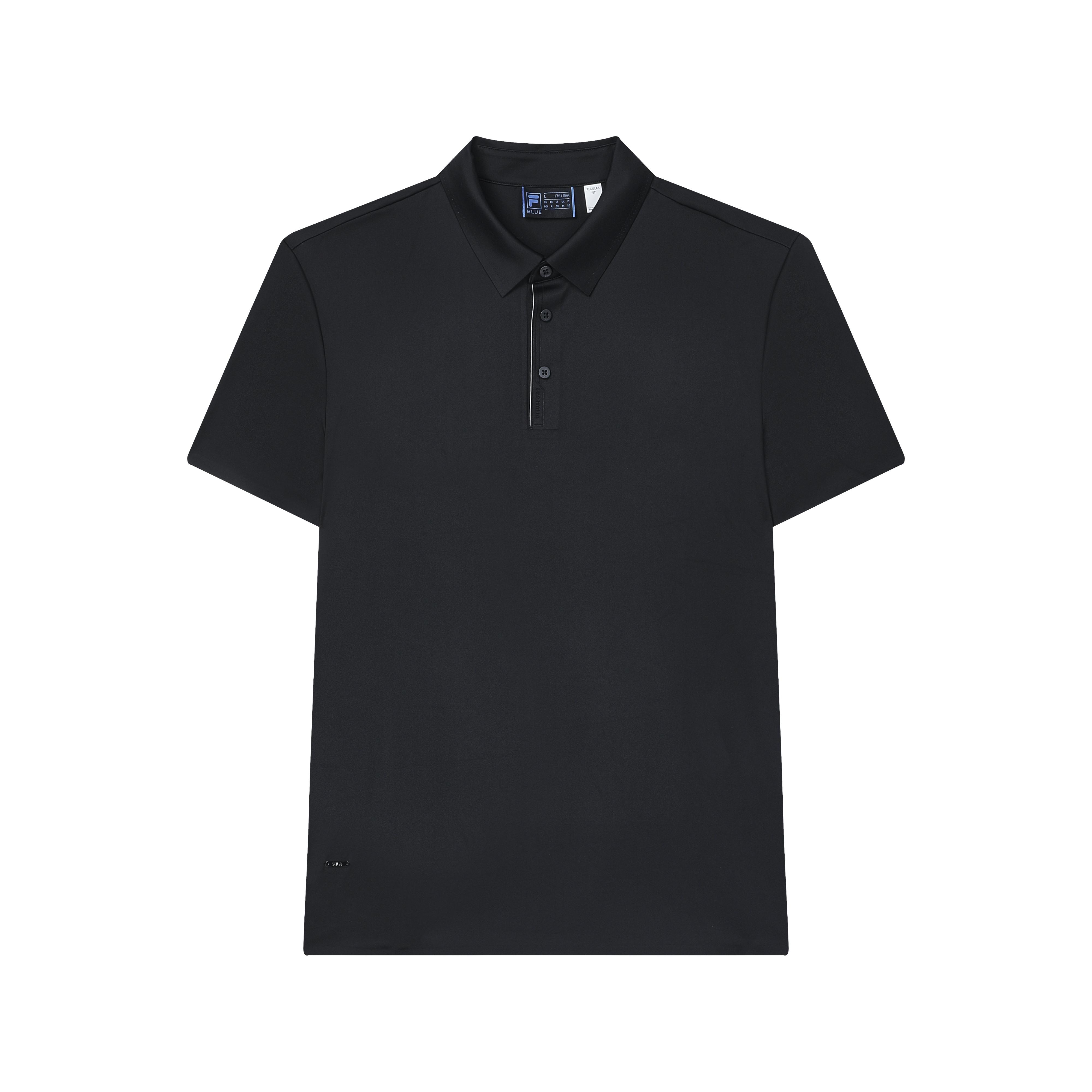 

New FILA Polo Shirts Men s Jet Black F11M422104FBK 175/96A/L