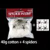 1 Pack Haunted House  Fake Spiders  Indoor Outdoor Supplies Halloween Decorations