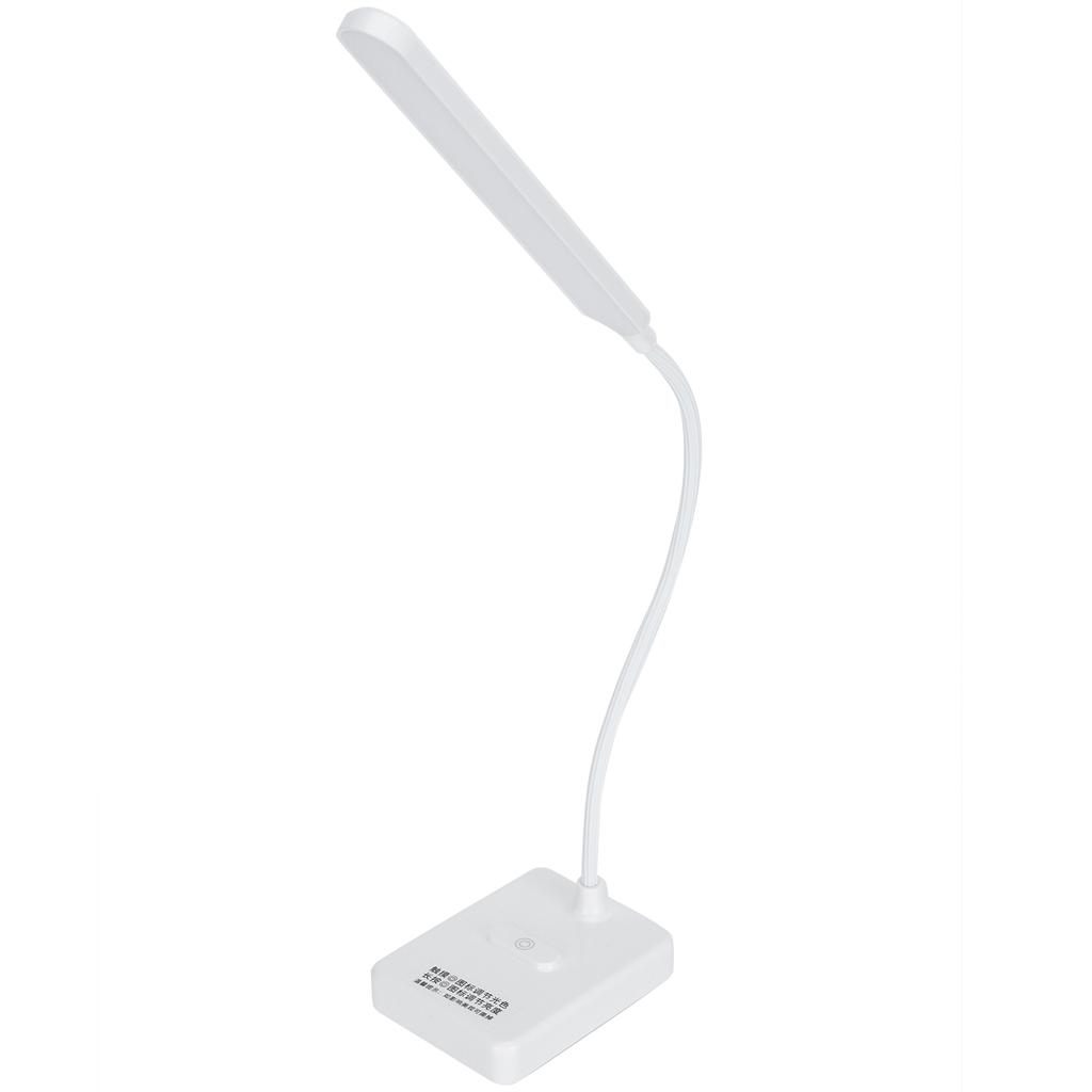 LED Eye Protection Lamp Bendable USB Charging Three Gears Table Light Office Home White 1901