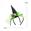 Enchanting Witch Hat Headband - Magical Hair Hoop for Halloween Costume Parties