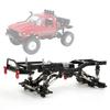 Metal 1 16 RC Car Body Chassis Frame Kit Accessory Fits for WPL C14 C24(Black S WPL C14BL )