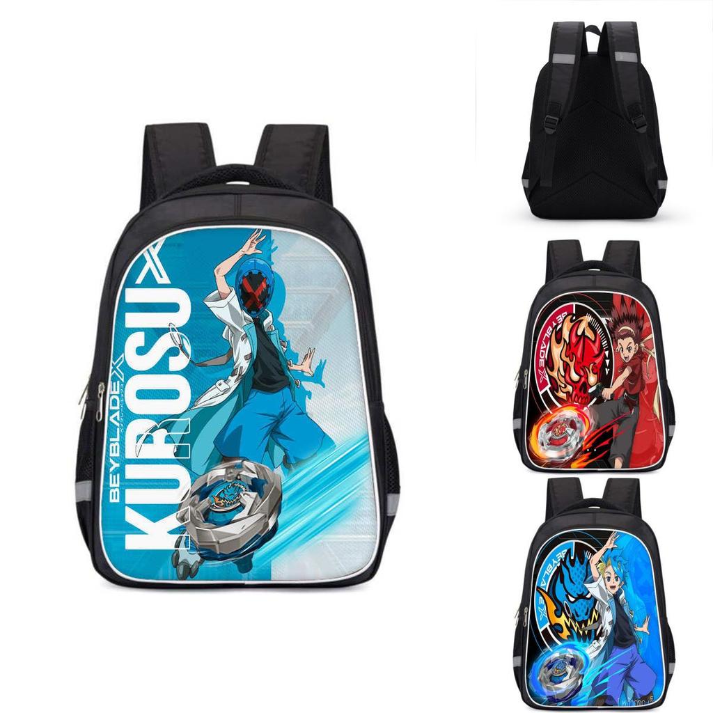 Beyblade X Large Capacity Backpack Lightweight Oxford Bag For School Essentials