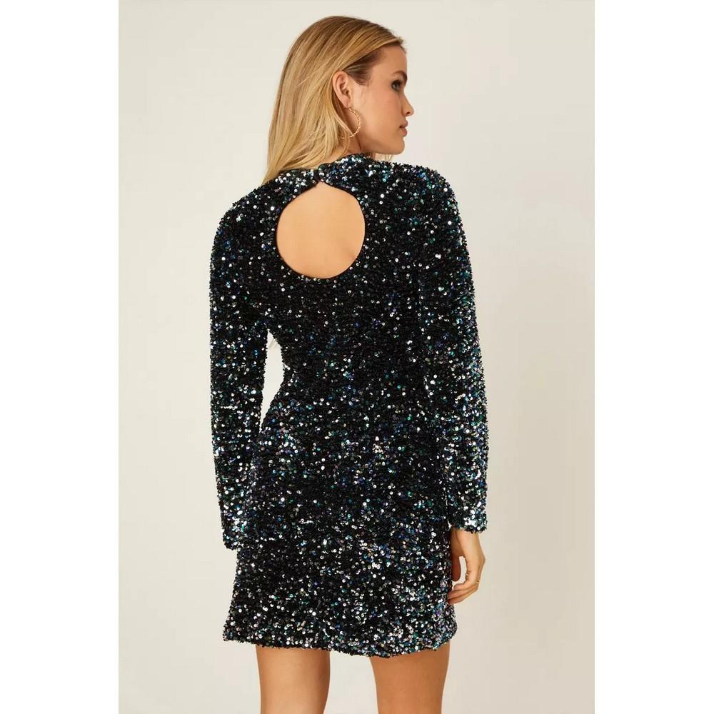 Dorothy Perkins Dámské/Dámské minišaty A-line s flitry