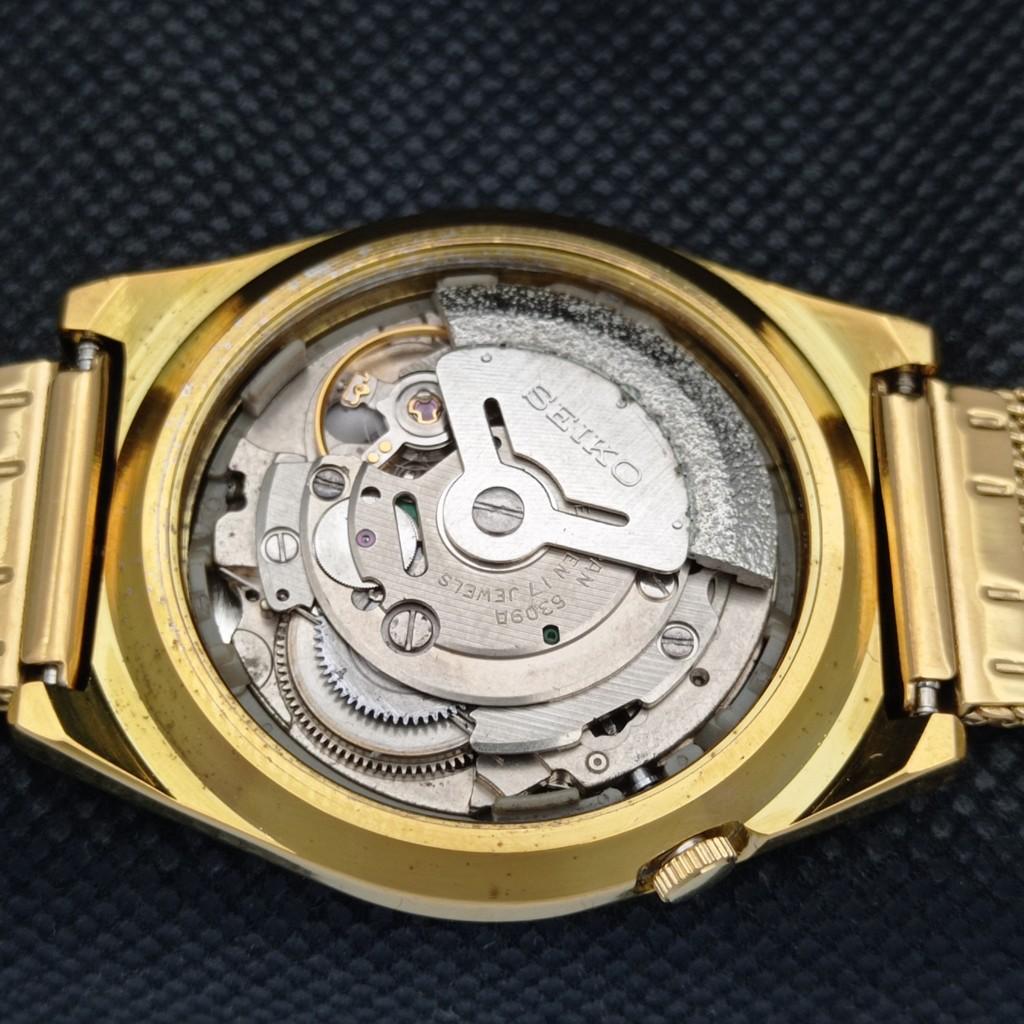 REFURBISHED VINTAGE SEIKO 5 AUTO 6309A JAPAN MENS D/D SILVER WATCH A309507-2 Seiko-a309507
