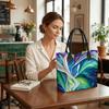  Colorful Abstract Art Tote Bag Stylish Large Capacity Shoulder Bag for Daily Use