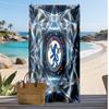 Chelsea FC Printed Beach Towel Quick Dry Soft TowelPortable Large Rectangular Beach Blanket for Travel Swimming Pool