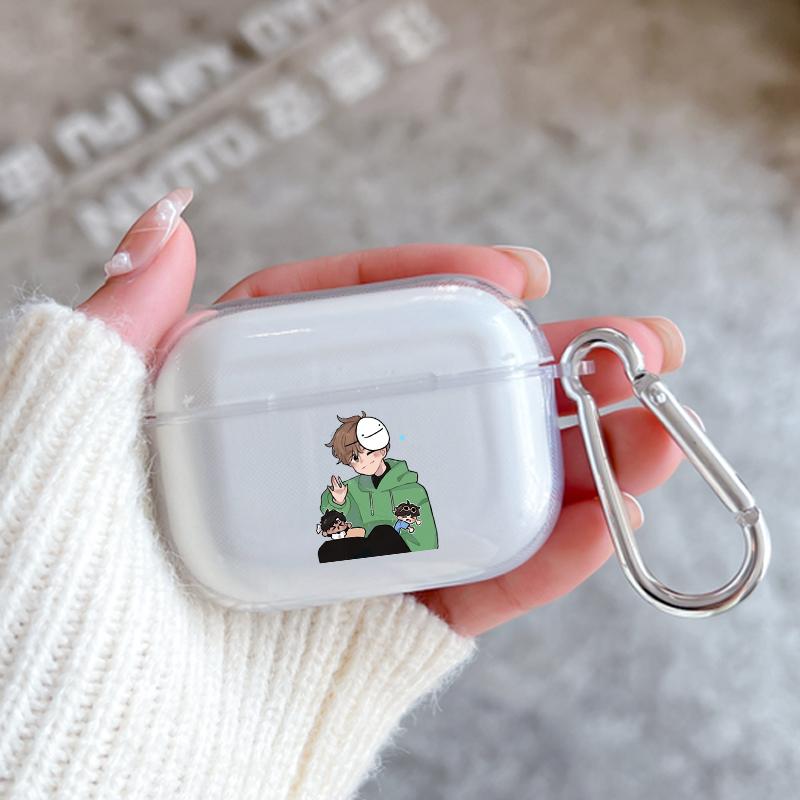Soft Silicone Case for Apple Airpods 2 1 Earphone Cases With Hook Dream Smp Cartoon For Airpod Pro 3 Pro2 Clear Protective Cover