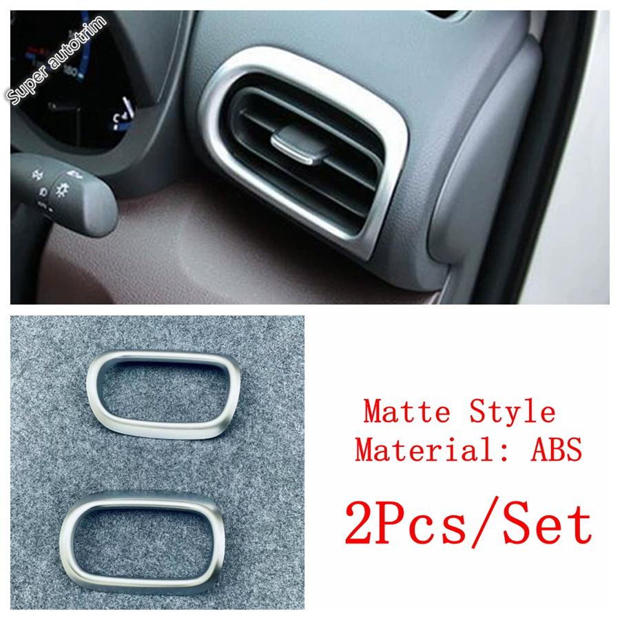 Side AC Air Conditioning Outlet Vent / Steering Wheel Frame Cover Trim For Toyota Yaris Cross  - 2025 ABS Matte Accessories