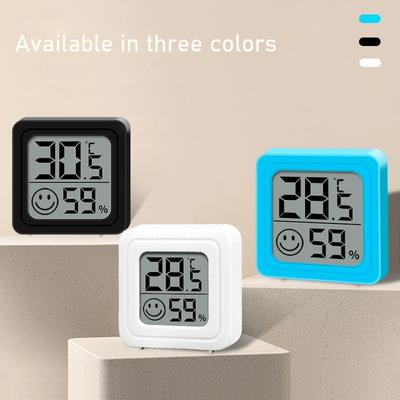 Mini termômetro e higrômetro digital LCD - Sensor de temperatura interno de alta precisão e higrômetro doméstico