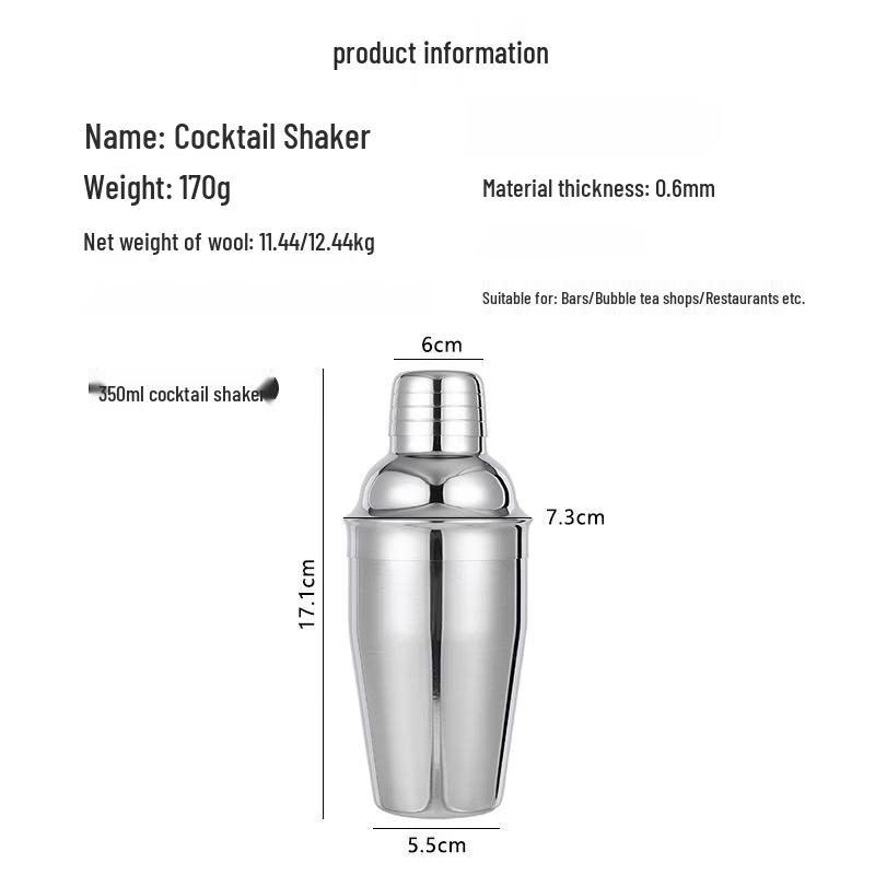 OLOEY Stainless Steel Cocktail Shaker