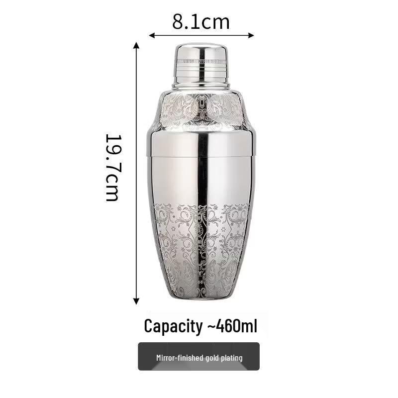 Qiwei Stainless Steel Boston Shaker Cocktail Set
