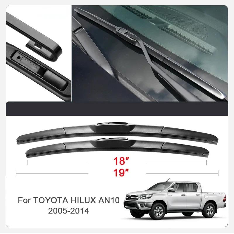 For Toyota CROWN FORTUNER HIGHLANDER KLUGER HILUX LAND CRUISER PRADO SEQUOIA SIENNA TUNDRA 2PCS Car Blade Windshield Wiper