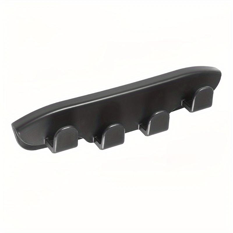 

1 шт. Многофункциональный крючок на спинку переднего сиденья, АБС-пластик, Аксессуары для модификации салонной стойки автомобиля, Подходит только для моделей Tesla Model3Y 4 Hooks - Black