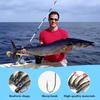 5pcs Soft Artificial Fishing Lures set Good Rigidity No Barbs Lures Bait Kit Suitable for Freshwater Saltwater
