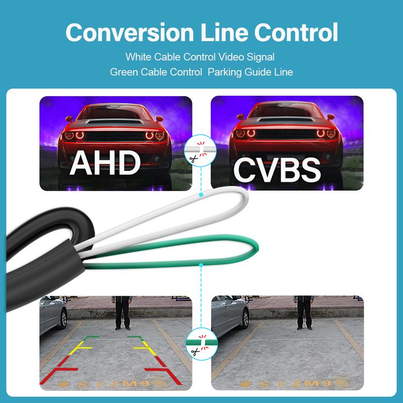 Dynamic Trajectory HD 1080P Rear View Camera For Mitsubishi Outlander XL Citroen C-Crosser Peugeot 4007 Night Vision Car