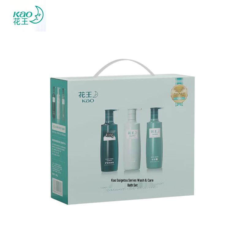 Kao Suigetsu Series 630 Hair & Body Wash Set, 1.8kg