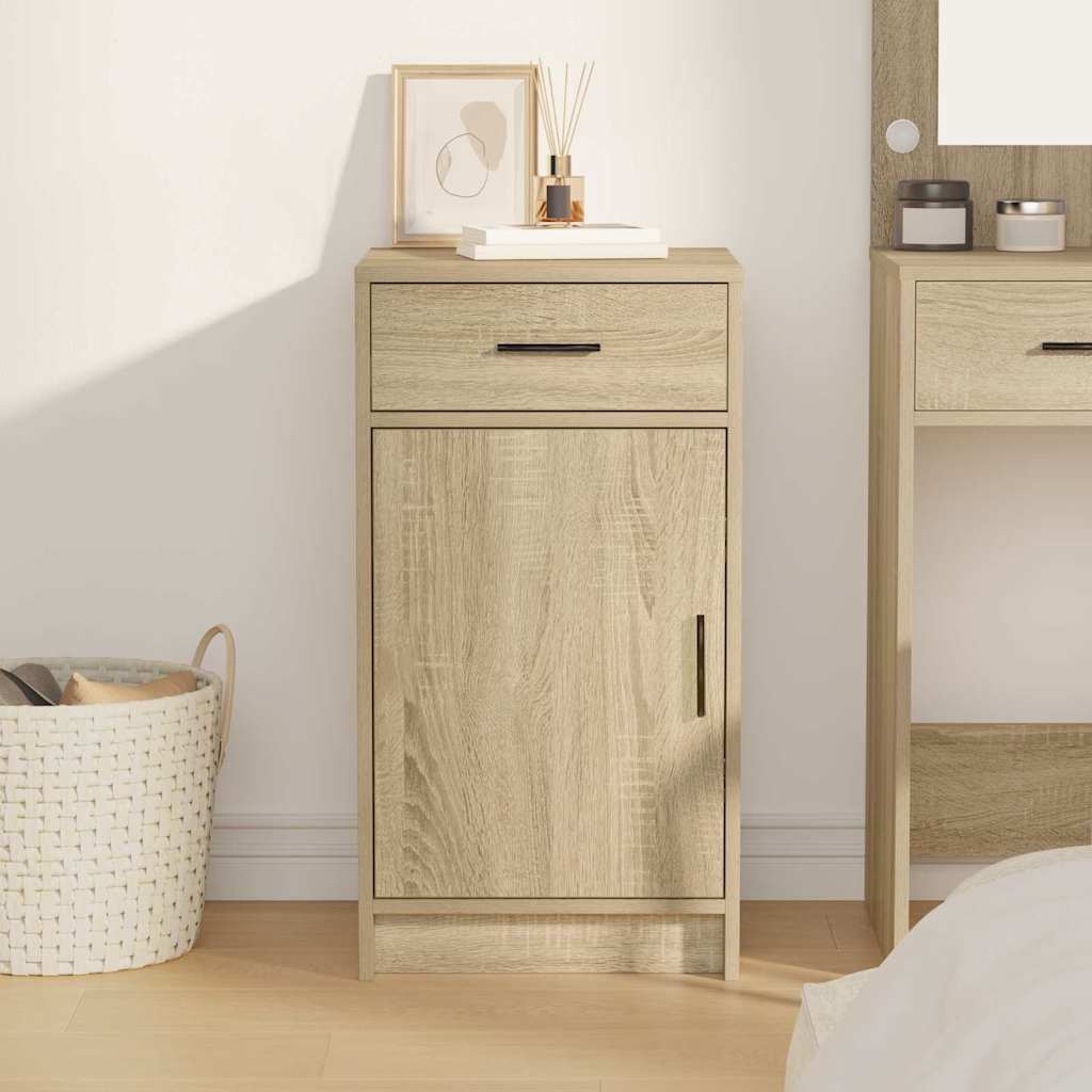 Sideboard Sonoma Oak 40 X 40.5 X 75 Cm Engineered Wood