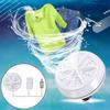 Compact Turbo Washing Machine Laundry Washer USB Rotating for Towel Pants Bra Home Travel Camping Motorhome