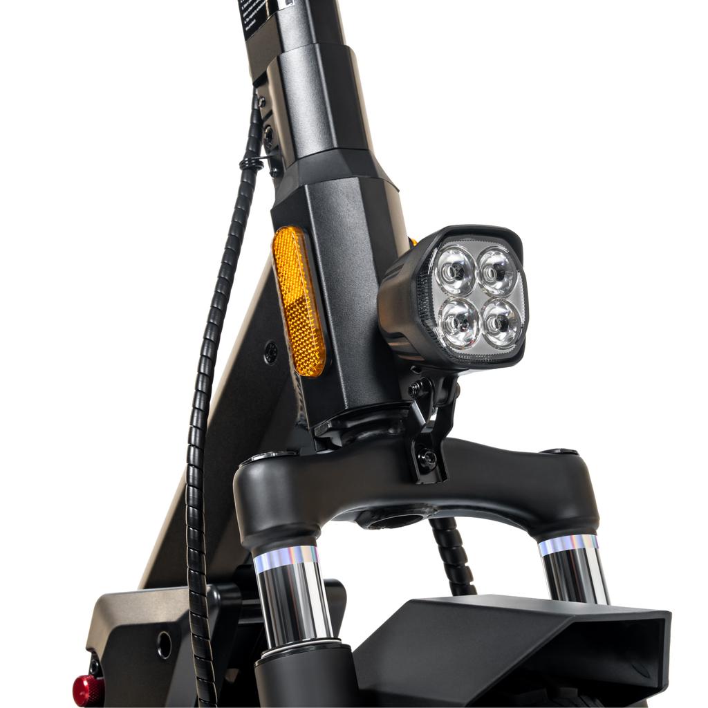 KuKirin M4 Max Multi Terrain Adulto Dobrável EScooter Motor 800W Bateria 48V18AH Pneus Off-Road de 10 Polegadas Scooter Elétrica para Deslocamento Urbano