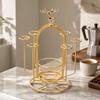 Freestanding Desktop Cup Rack Long-Lasting Countertop Organizer Easy to Clean