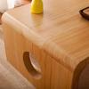 Japanese Vintage Indoor Wood Furniture Asian Style Coffee Tea Living Room Low Table Rectangle 50*40cm Tatami Floor Table