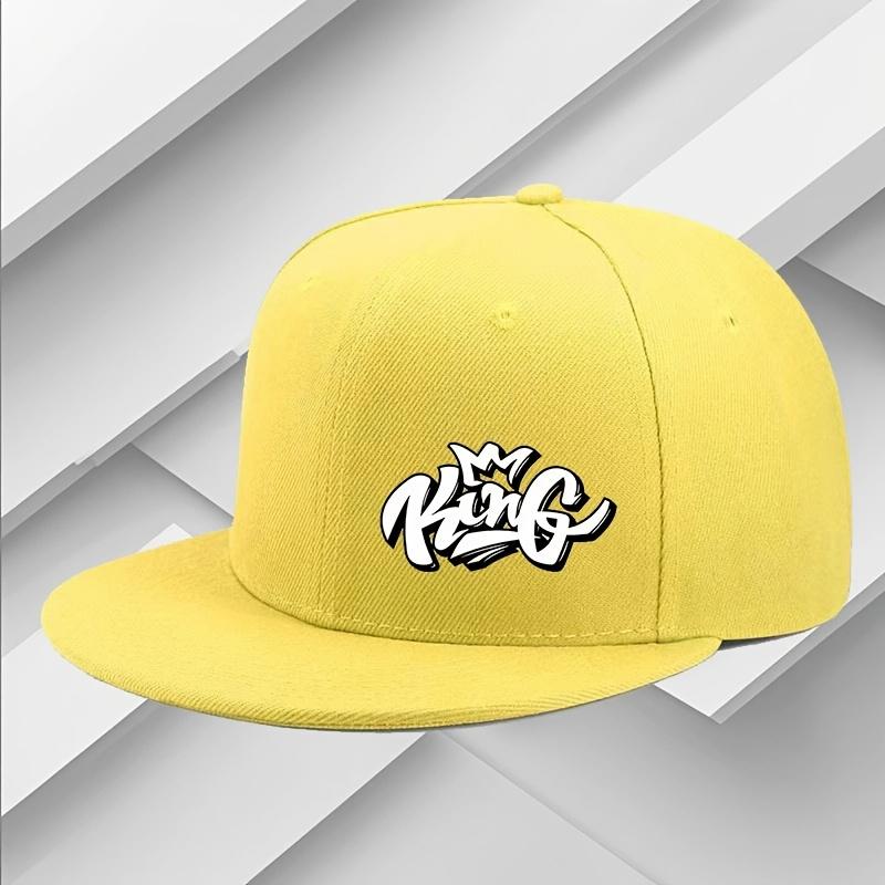Urban Street Fashion Baseball Cap Adjustable Unisex Casual Flat Brim Hat