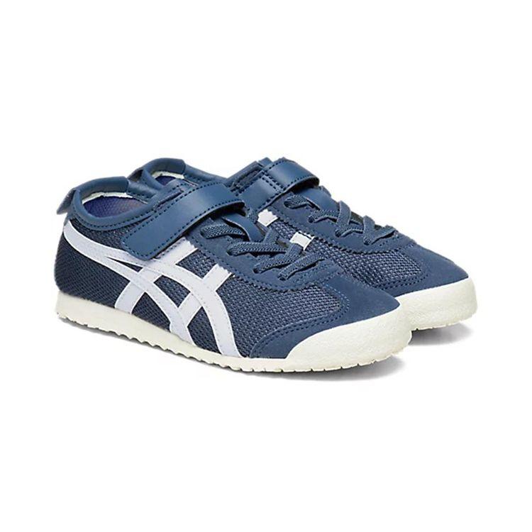 Onitsuka Tiger Mexico 66 Comfortable Casual Low-Top Kids Running Shoes Kids sneaker Blue 1184A128-400