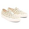 Vans Authentic Canvas Checkerboard Low Top Skate Shoes Unisex Sneakers White Brown VN0A5HZS9FO