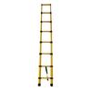 Telescopic Fiberglass Insulated Ladder for Electricians & Fishing Rod Maintenance