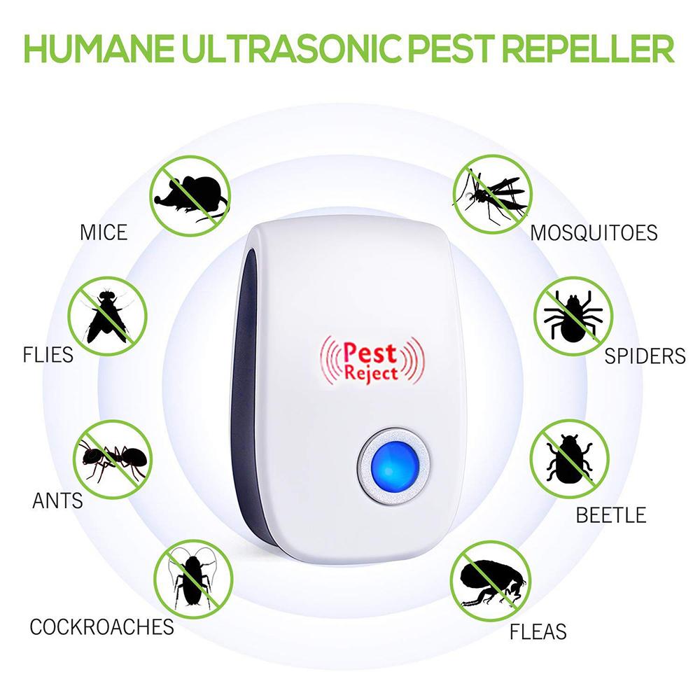 Electronic Ultrasonic Electromagnetic Mosquito Anti Mouse Insect Repeller Rat Cockroach Household Pest Reject Repellent