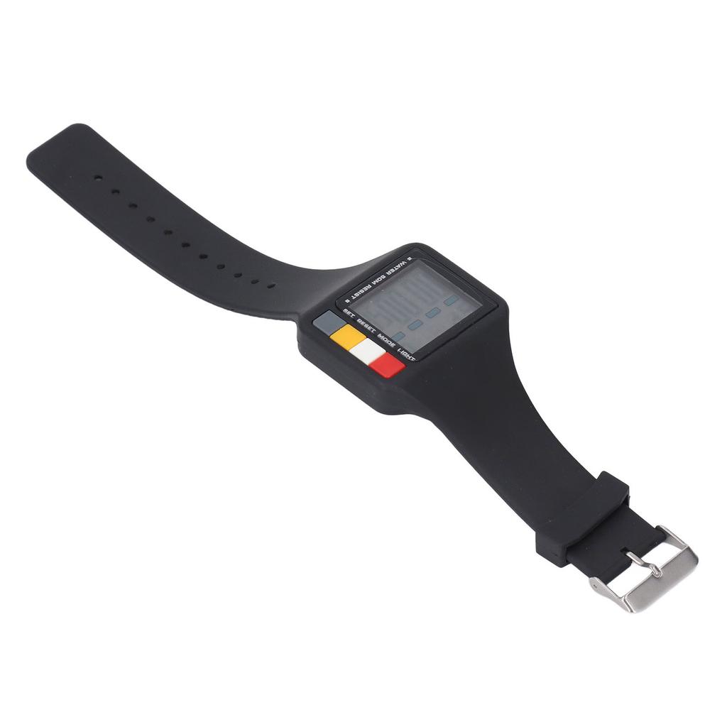 Men Digital Watch LED Night Light Stopwatch Calendar Alarm 50M Waterproof Shockproof Military Style Outdoor Watch for