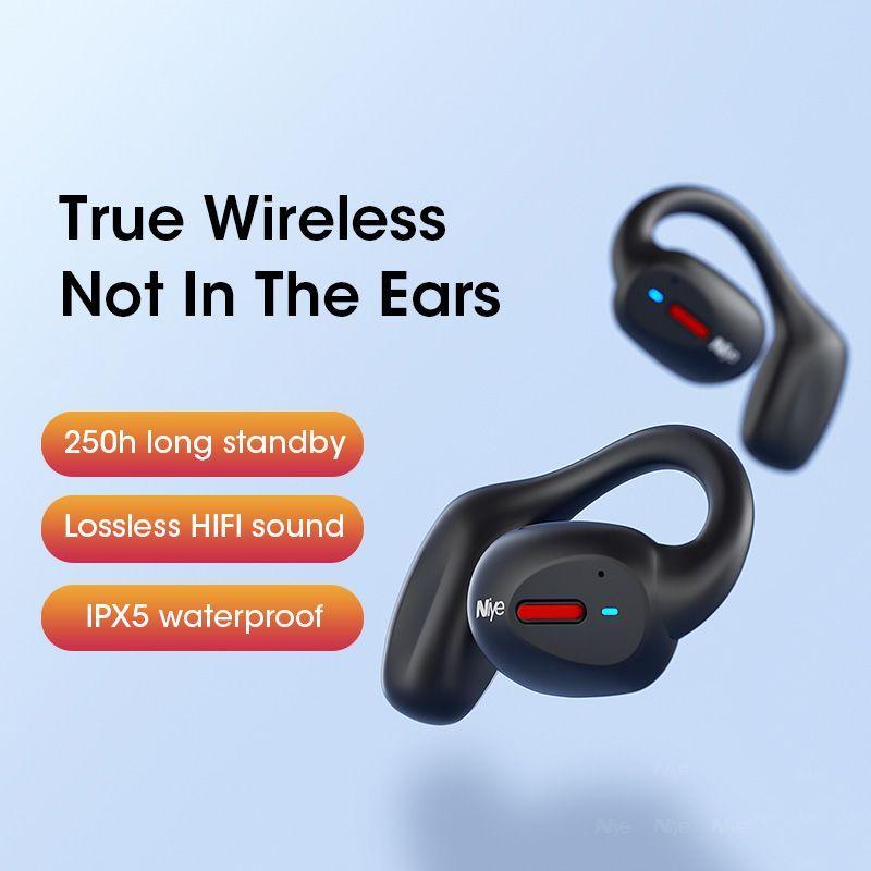 Smart Noise Reduction Headset Niye Bluetooth Earphone HiFi Stereo Wireless Headphones Sports ENC TWS Earbuds With Mic HD Call
