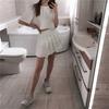 Women Fashion Pleated Skirt High Waist Sexy Skirts Tennis Skirt Casual Pleated Mini Skirt