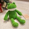 38cm Neue Simulierte Zoo-Serie Frosch und Löwe Puppe Weich Gefüllt Plüschtier Cartoon Anime Niedlich Geburtstagsgeschenk für Kinder Lustige Puppe