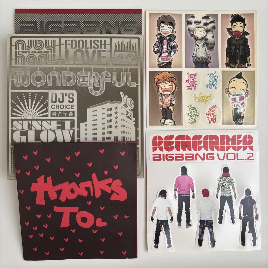

[Б/В] BIGBANG VOL.2 2nd REMEMBER Корейський CD з бонусним стікером