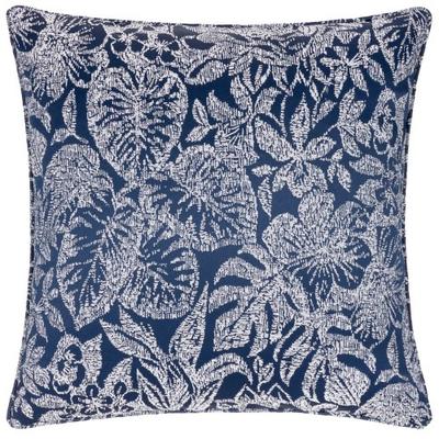 Wylder Bali Jacquard-Kissenbezug mit botanischem Muster