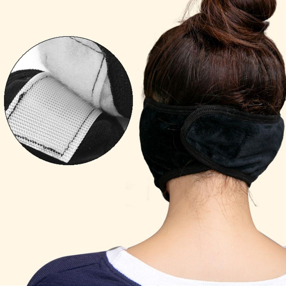 Coldproof Cycling Face Mask Winter Warm Thermal Earmuffs Riding Windproof Mask  For Women Man
