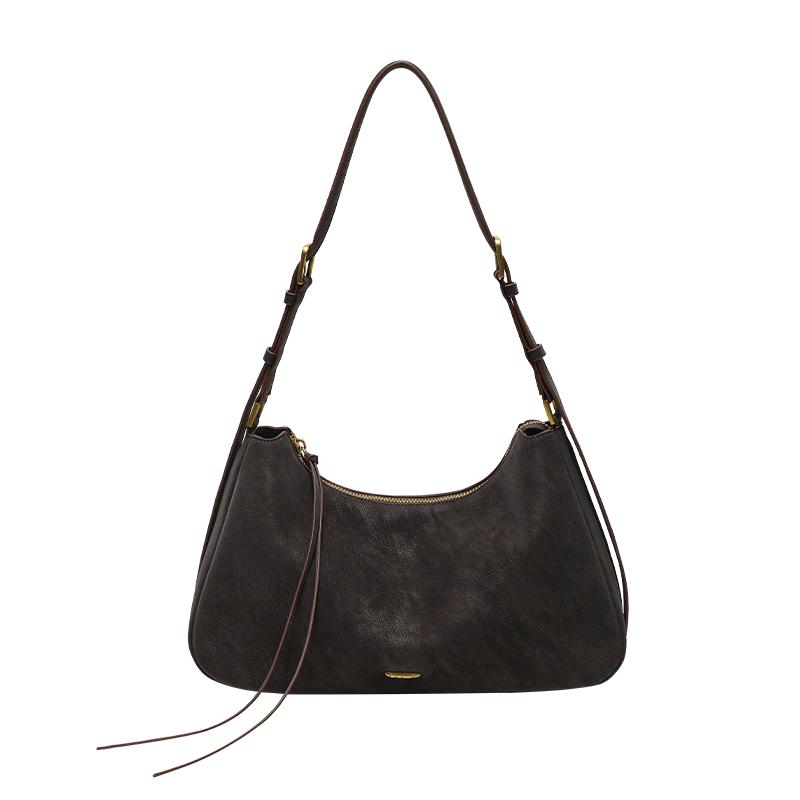 Винтажная кожаная сумка-тоут Ximuting на плечо